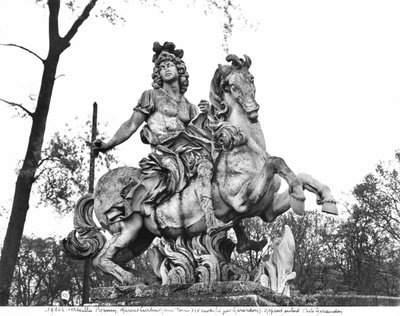 Equestrian statue of Louis XIV by Gian Lorenzo Bernini